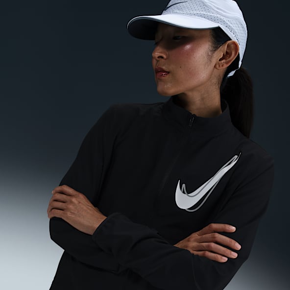 NIKE フルジップ フーディー ウィンドランナー ブラック 黒